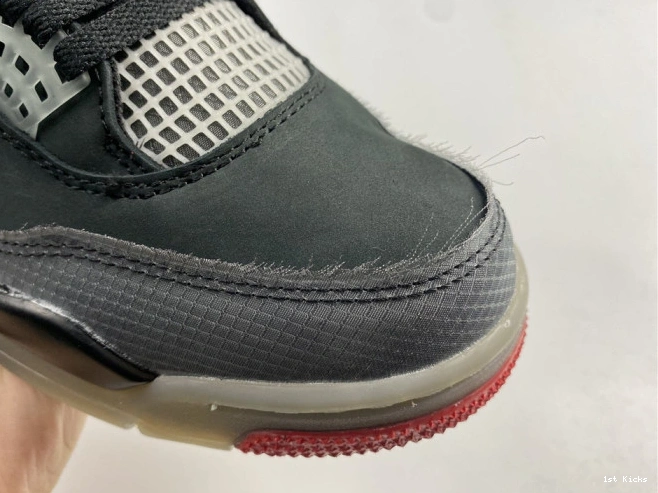 1st Kicks jordan x “bred” black 4 air 1719 red ofw SportInspired cv9388- 1119